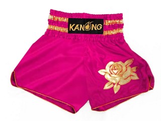 Short Boxeo Mujer Kanong : KNSWO-403-Rosa oscuro